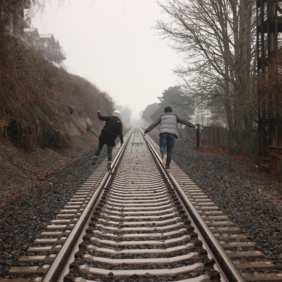 People Train Tracks