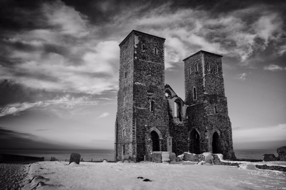 Reculver Towers Winter