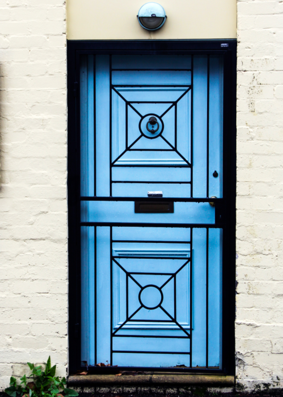 Door Blue