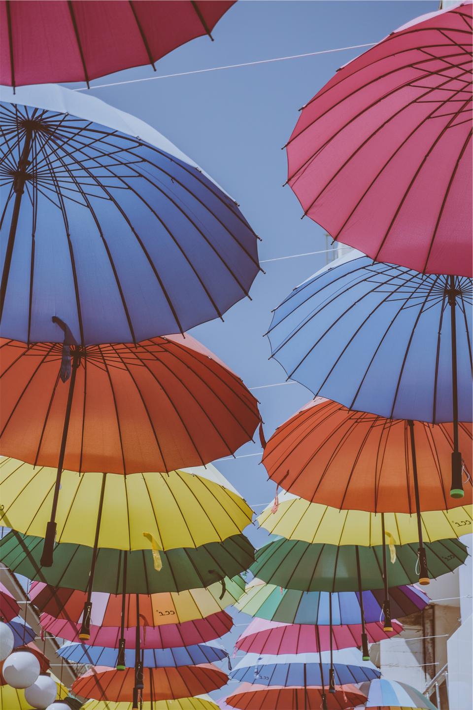 Umbrellas Colors