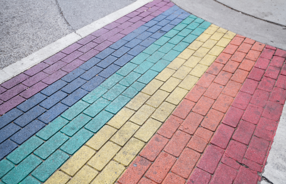 Brick Rainbow