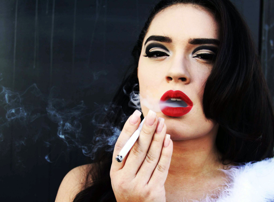 Woman Smoking