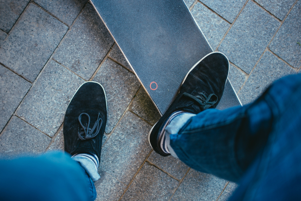 Skateboard Feet
