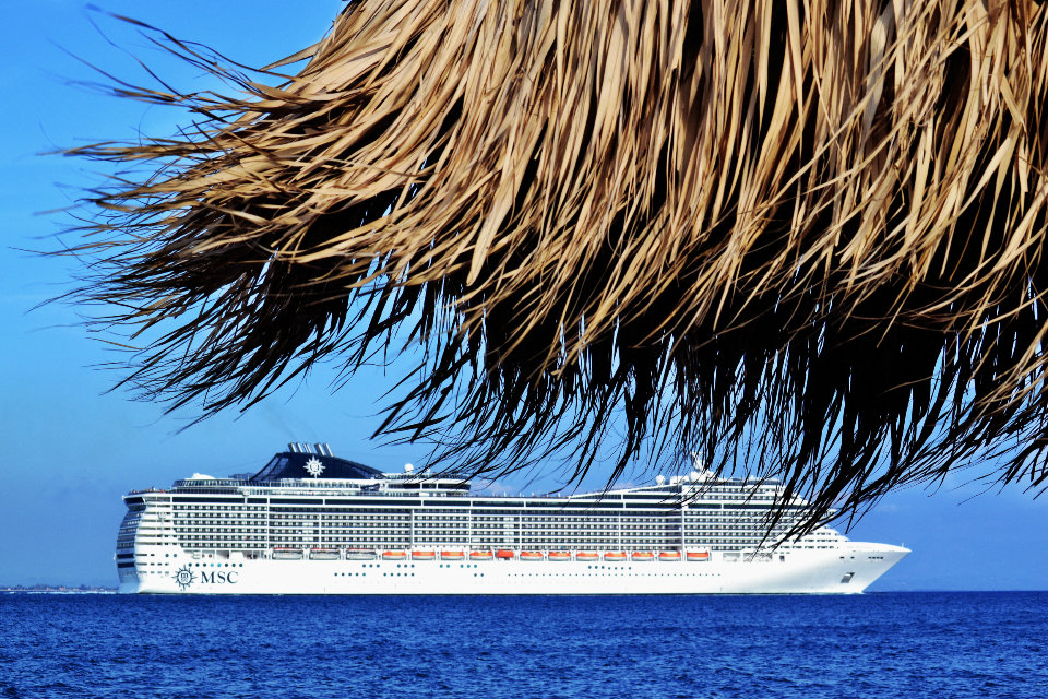 Cruise Boat Seascape