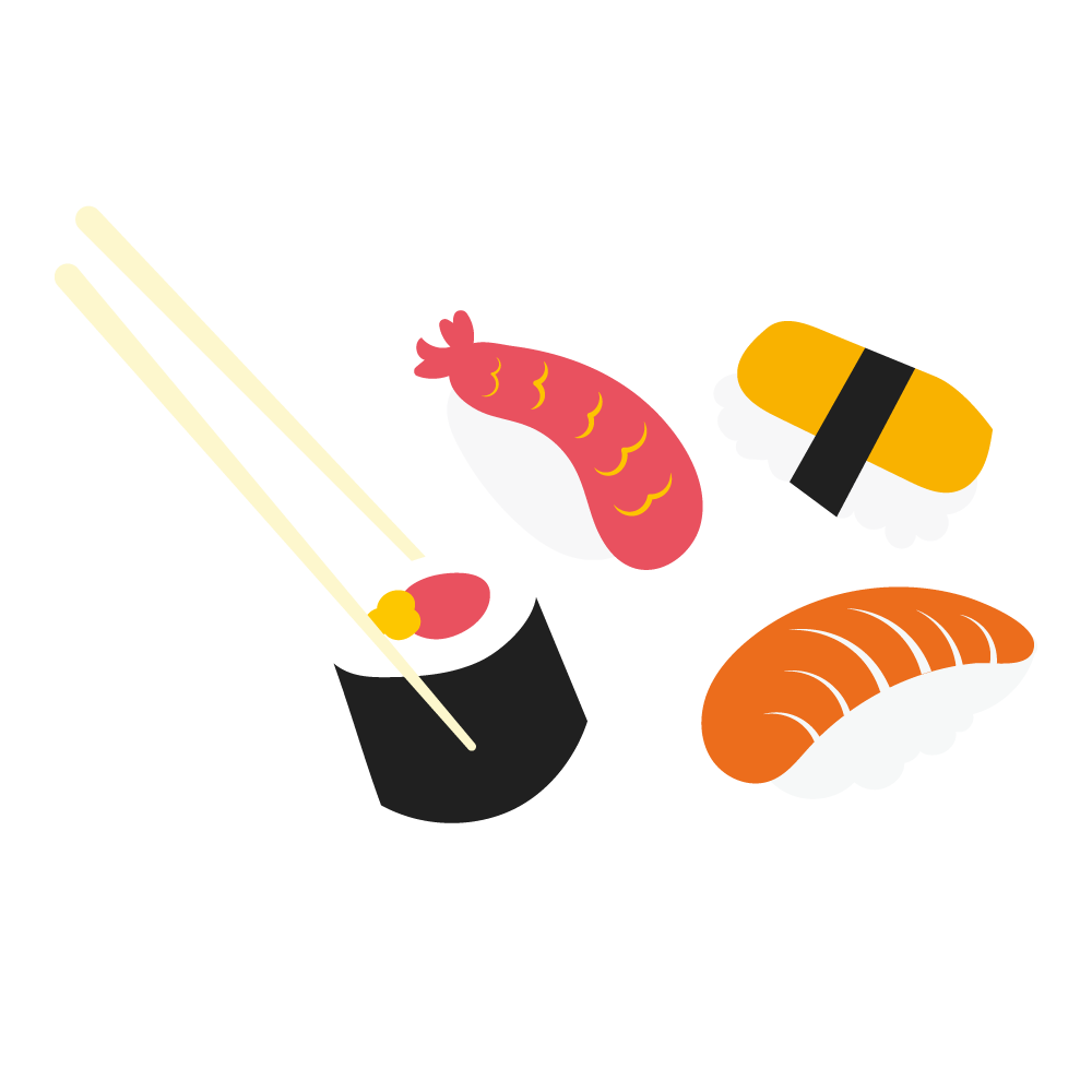 Sushi Vector Illustration