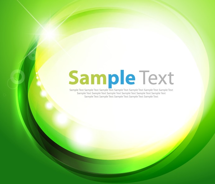 Abstract Background Green Vector Illustration