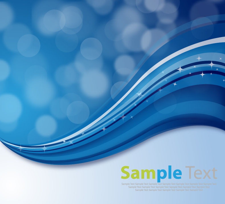 Abstract Blue Background Vector Image