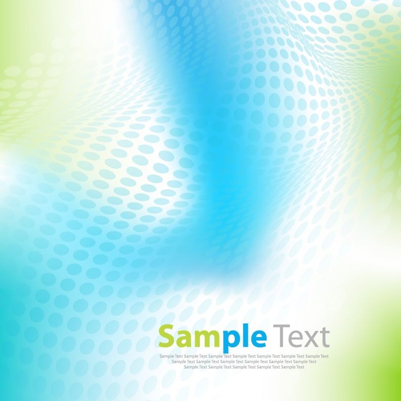 Abstract Blue Green Vector Graphic