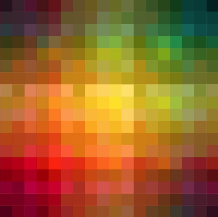 Colorful Squares Abstract Background Vector Illustration