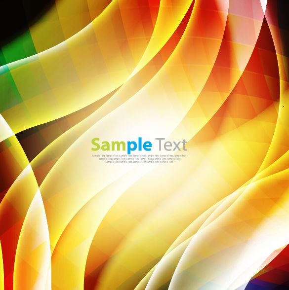 Colorful Abstract Design Vector Art
