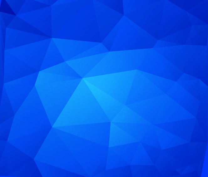 Vector Illustration of Abstract Triangle Blue Background