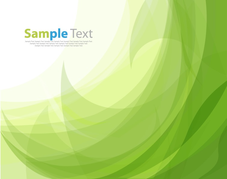 Vector Illustration of Abstract Green Background