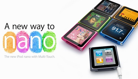 Apple iPod Nano 6G PSD