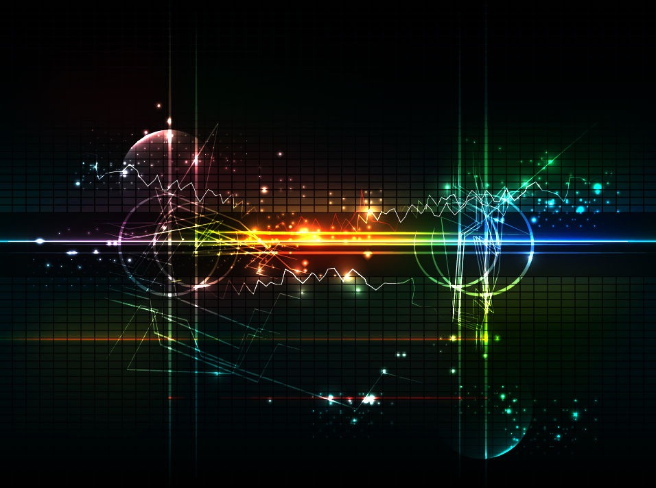 Abstract Futuristic Background Vector Art