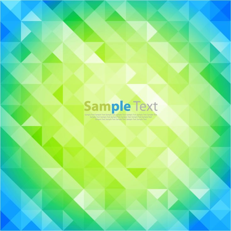 Abstract Vibrant Mosaic Background Vector Illustration