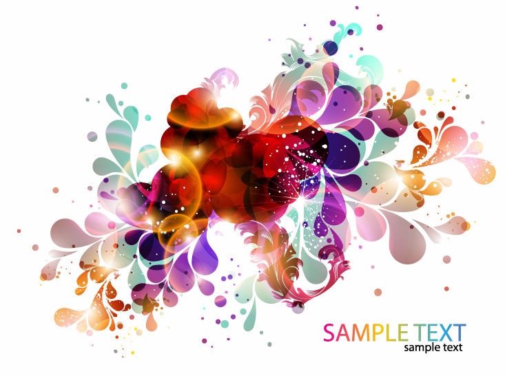 Colorful Abstract Design Background