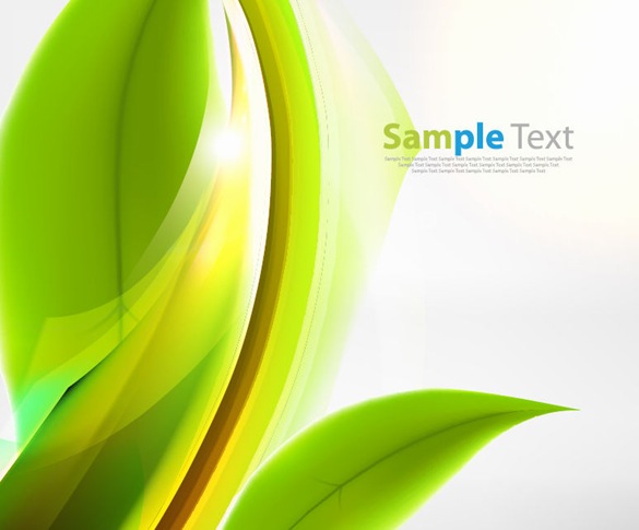 Free Abstract Green Vector Background