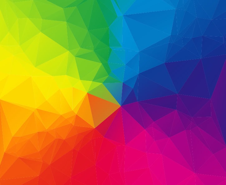 Abstract Colorful Vector Graphic Art