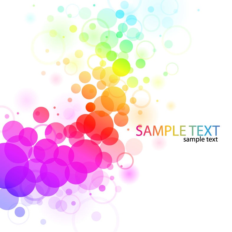 Vector Abstract Colorful Background