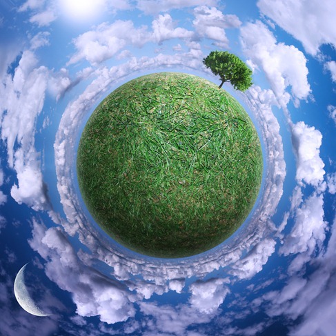 Green Earth HD Graphic