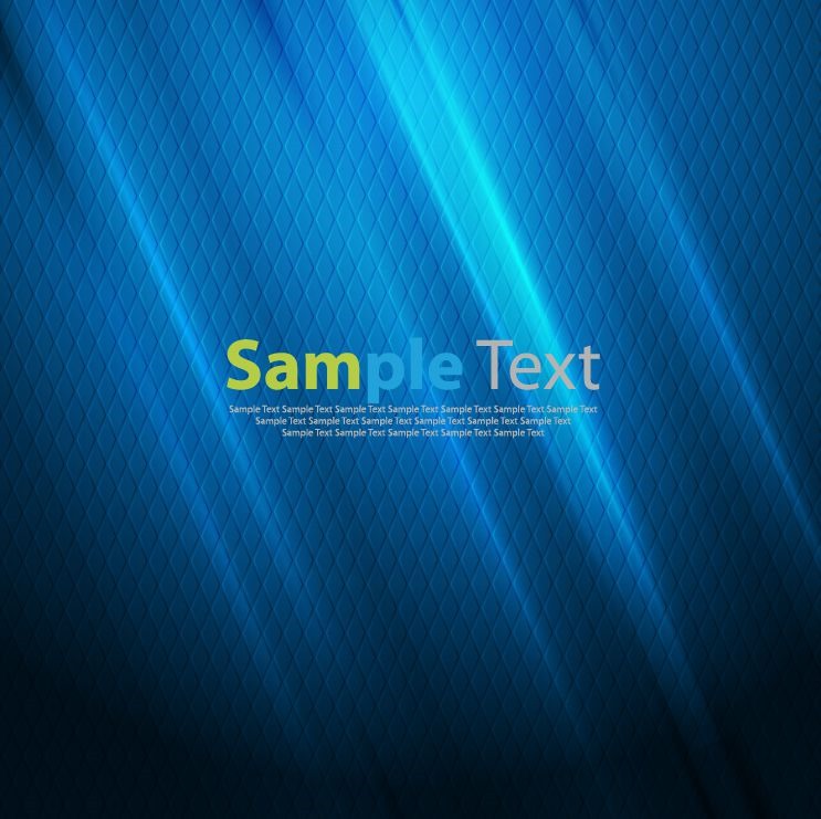 Abstract Style Blue Background Vector Illustration