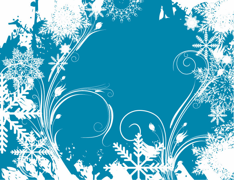 Free Vector Graphic - Winter Swirls