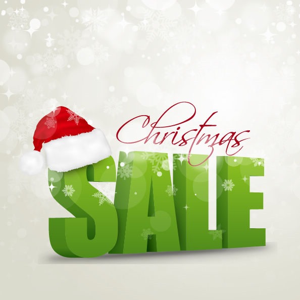 Christmas Sale Vector Graphic