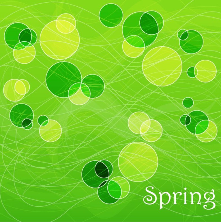 Free Abstract Spring Background