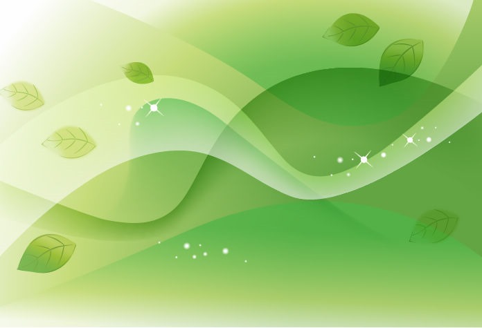 Abstract Natural Green Vector Background
