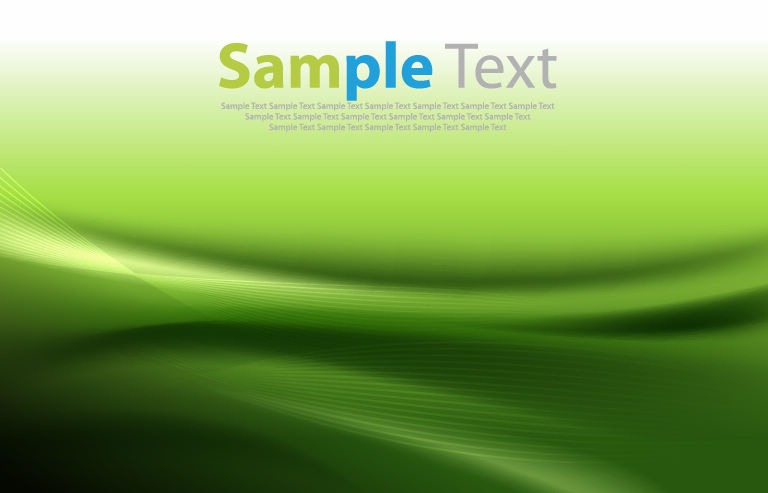 Abstract Green Vector Background