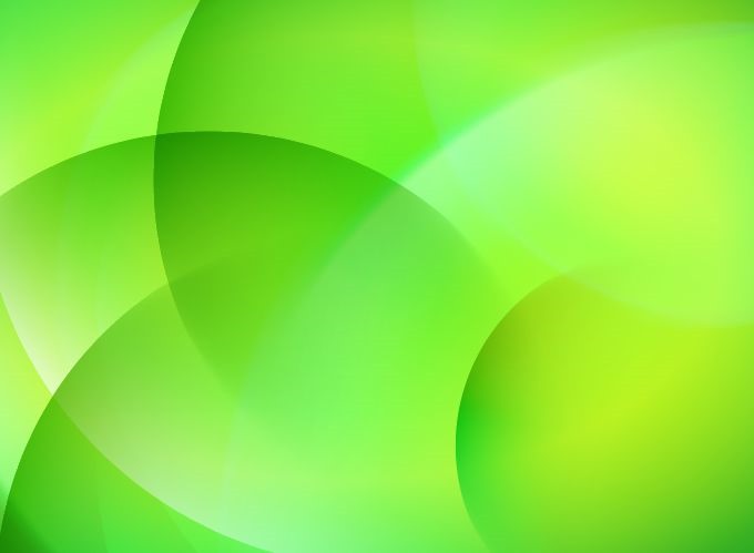 Abstract Green Wavy Vector Design Background