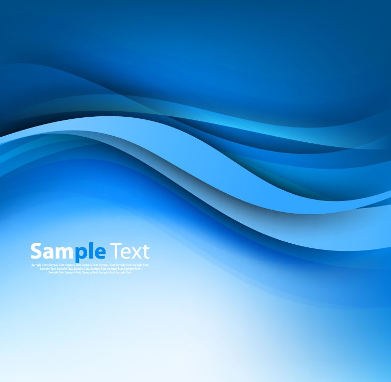 Abstract Blue Vector Background Illustration