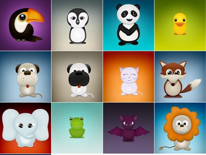 13 Free Painfully Cute Critter Icons