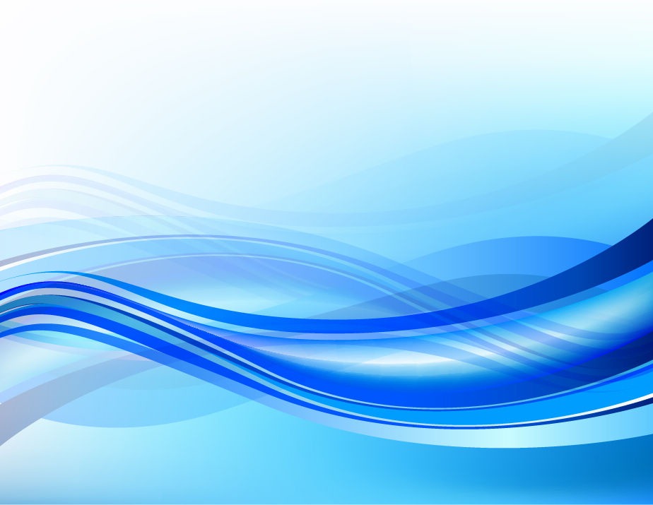 Abstract Waves Blue Background Vector