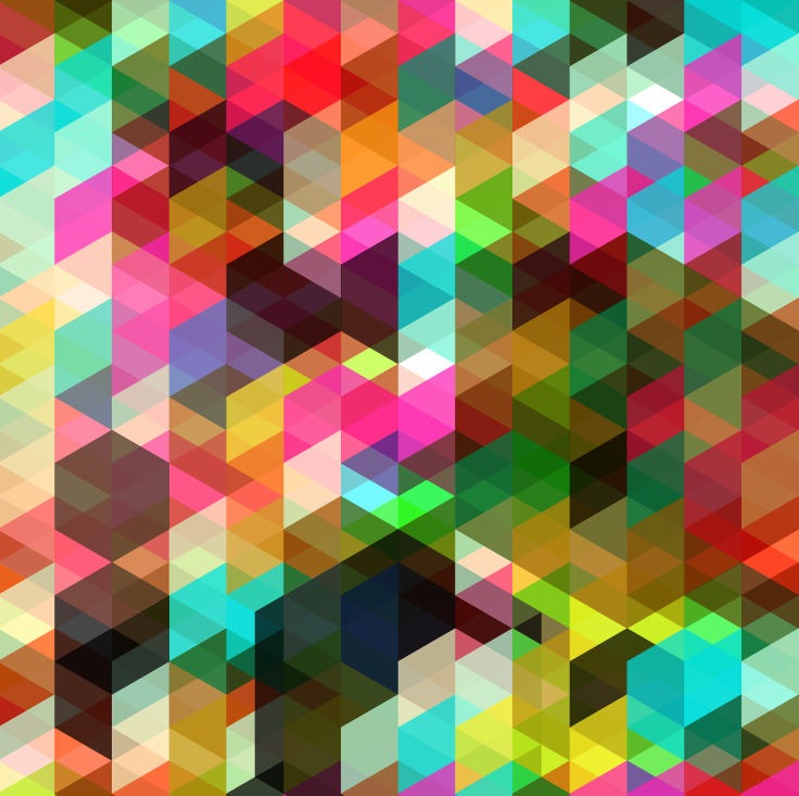 Colored Abstract Vector Art