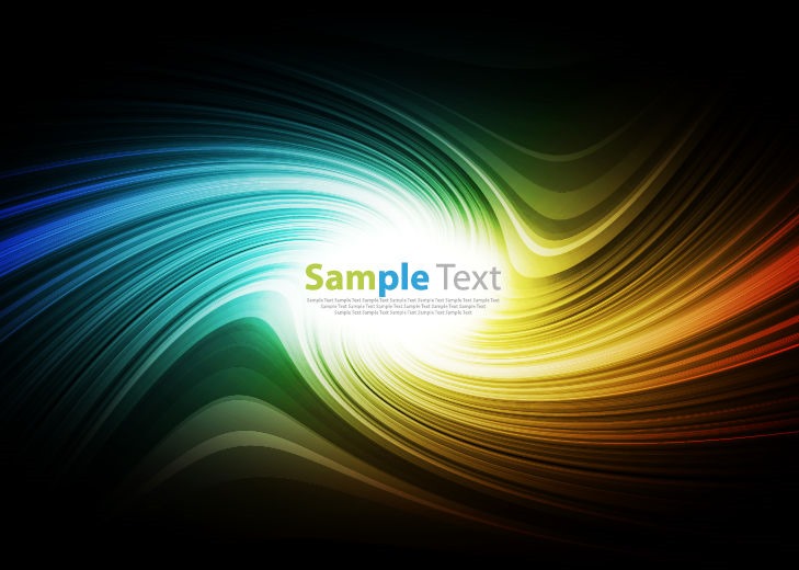 Vector Smooth Colorful Abstract Background