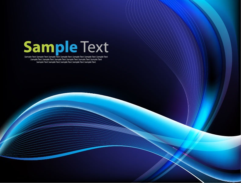 Blue Background Vector Graphic