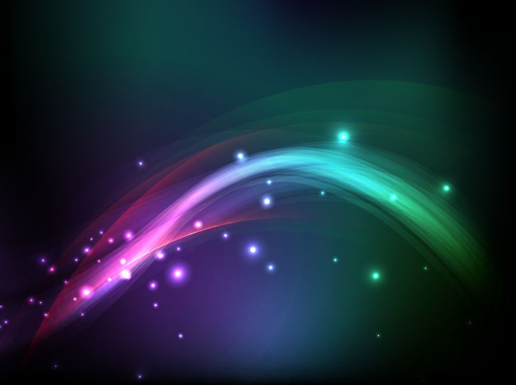 Vector Shiny Colorful Background