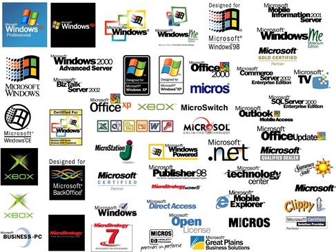 Microsoft's Product Vector Logos