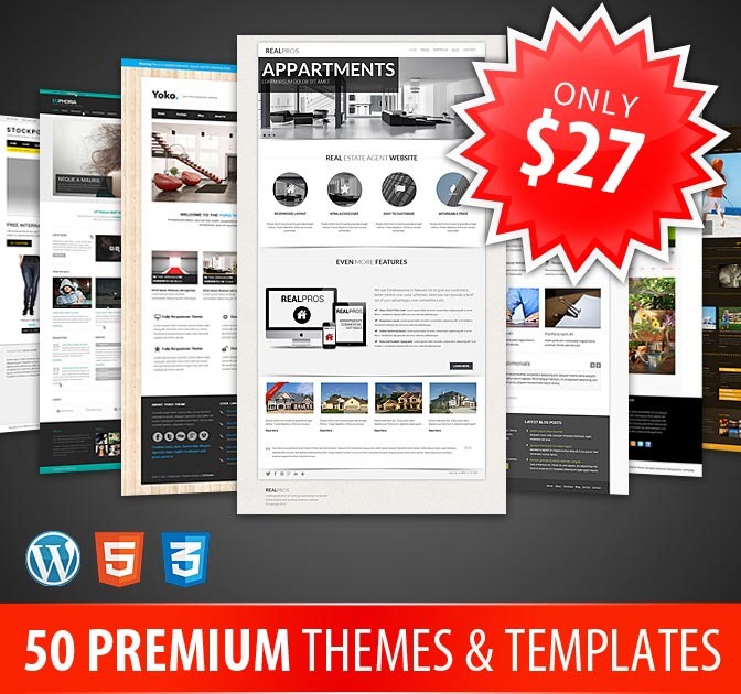 Deal of the Week: DXThemes: 50+ WP Themes and Responsive Templates Only $27!