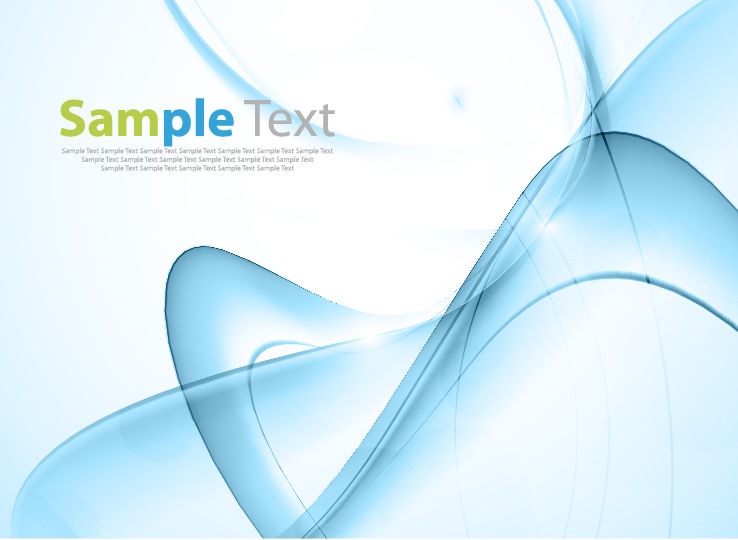 Blue Abstract Design Background Vector Illustration