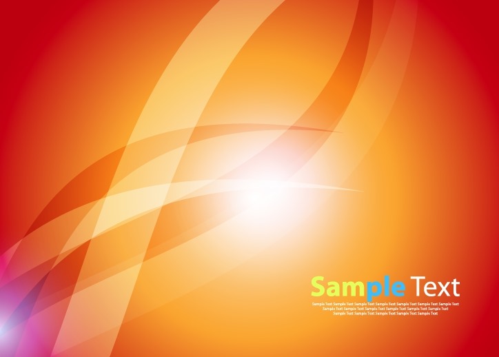 Bright Orange Yellow Abstract Background