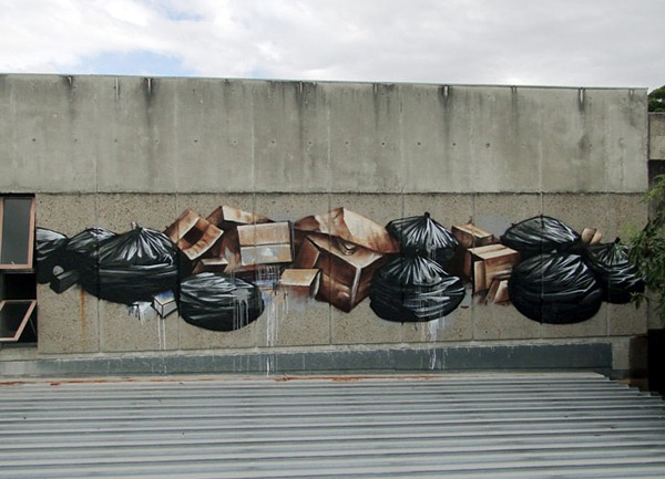 Street Wall Art form Fintan Magee