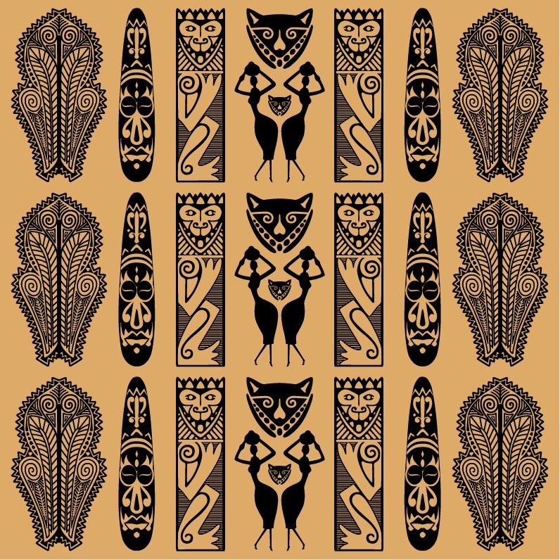 Traditional African Pattern Vector