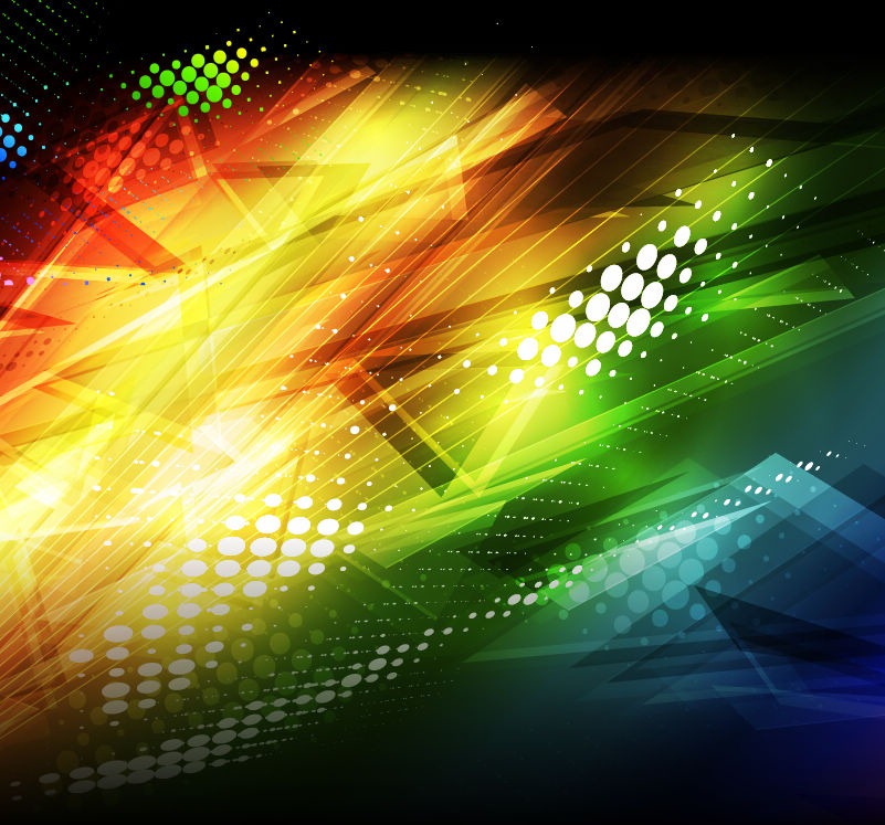 Abstract Colorful Vector Background Art
