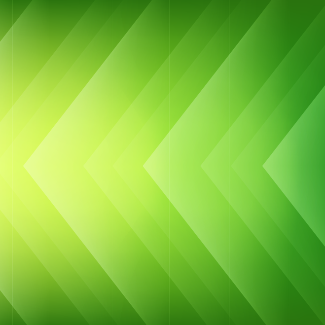 Abstract Green Arrows Background