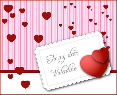Valentine's Day Card Vector Collection