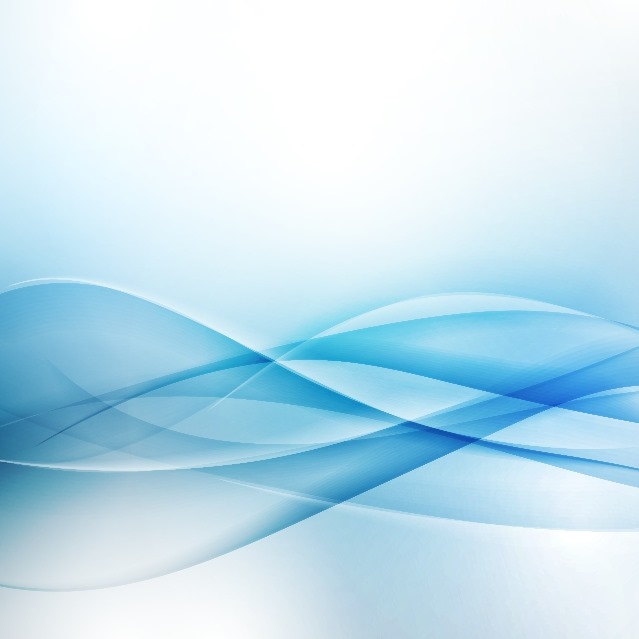 Abstract Blue Waves Vector Background