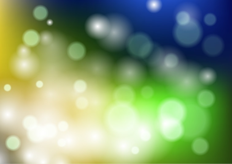 Colorful Bokeh Vector Background