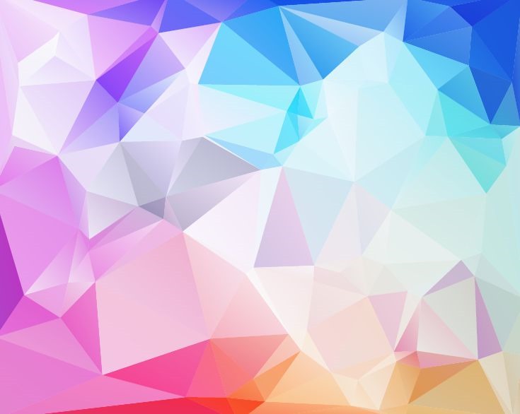 Abstract Low Poly Background Vector Illustration